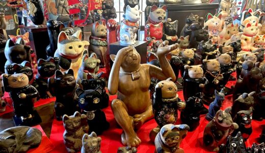【福を呼ぶ 招き猫美術館】岡山市北区 招き猫専門の珍しい美術館